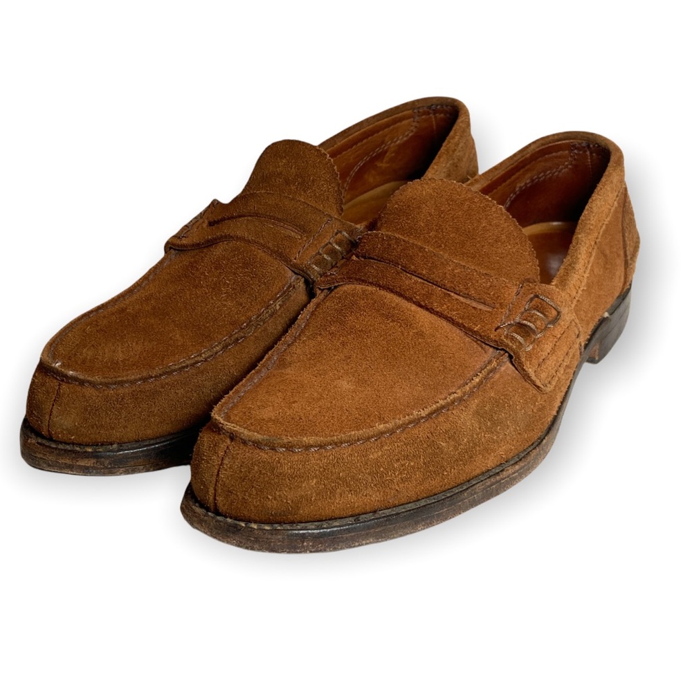 Church’s Pembrey Leather Suede Loafers Brown Men’s 7.5 (fits like an 8)